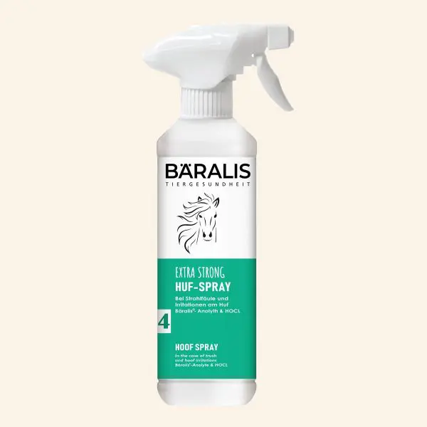 BÄRALIS Huf-Spray – Moderne Desinfektion für Pferde-Hufe