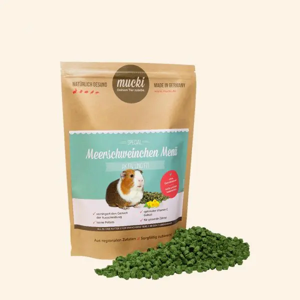 Mucki Meerschweinchen Menü - Aktiv & Fit