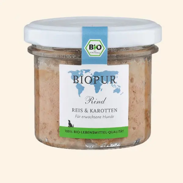 BIOPUR Hund - Rind, Reis & Karotten