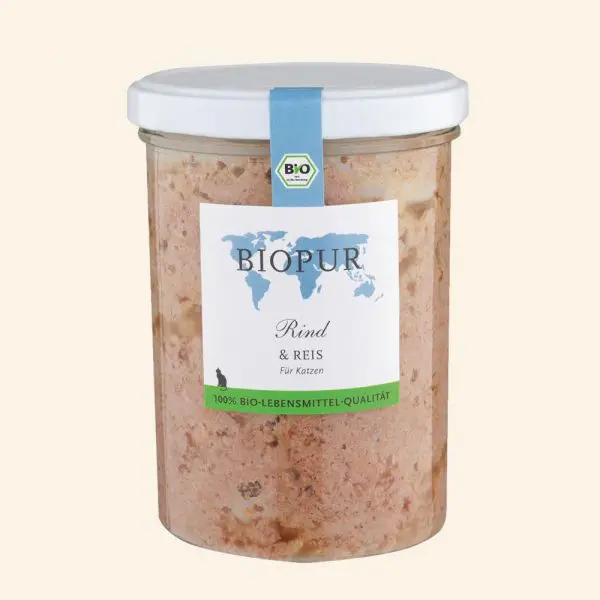 BIOPUR Katze - Rind & Reis