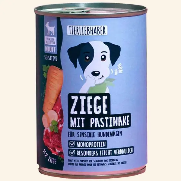 Lieblingsfutter Ziege mit Pastinake
