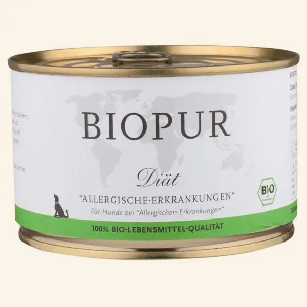BIOPUR Hund - Diätfuttermittel bei Allergischen Erkrankungen