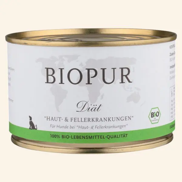 BIOPUR Hund - Diätfuttermittel bei Haut- und Fellerkrankungen