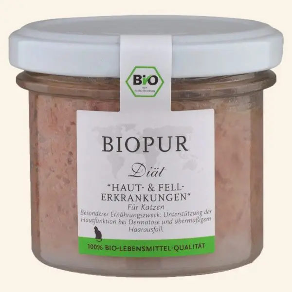 BIOPUR Katze - Diätfuttermittel bei Haut- und Fellerkrankungen