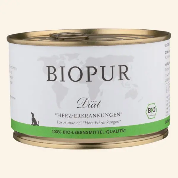 BIOPUR Hund - Diätfuttermittel bei Herz-Erkrankungen, 400 g