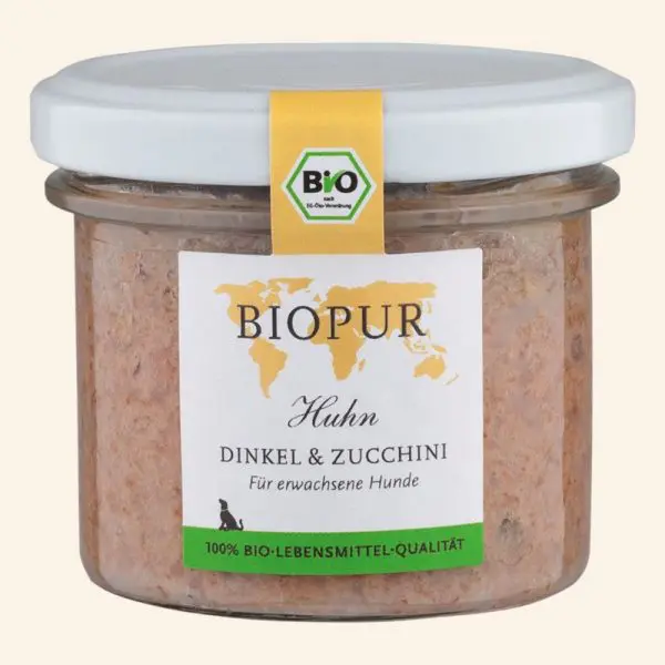 BIOPUR Hund - Huhn, Dinkel & Zucchini