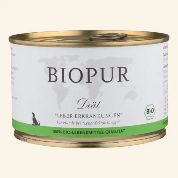 BIOPUR Hund - Diätfuttermittel bei Leber-Erkrankungen, 400 g