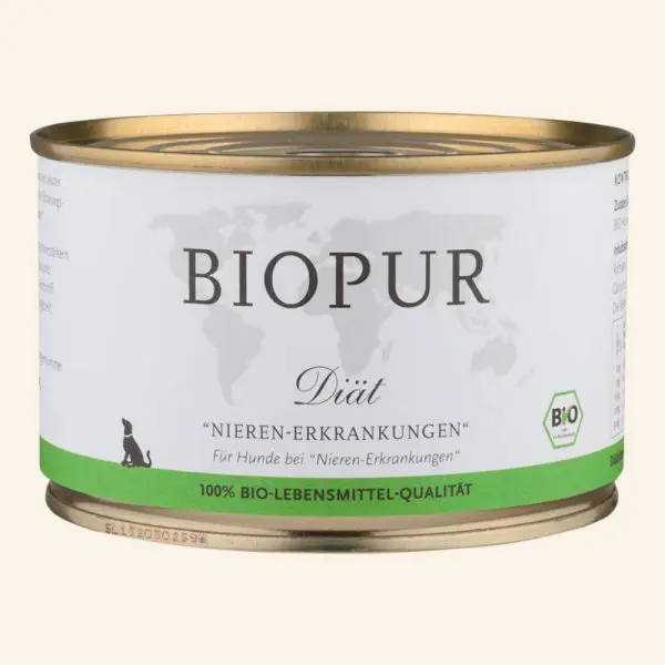 BIOPUR Hund - Diätfuttermittel bei Nieren-Erkrankungen, 400 g