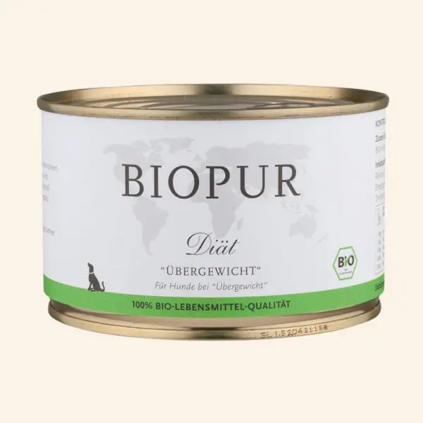 BIOPUR Hund - Diätfuttermittel bei Übergewicht, 400 g
