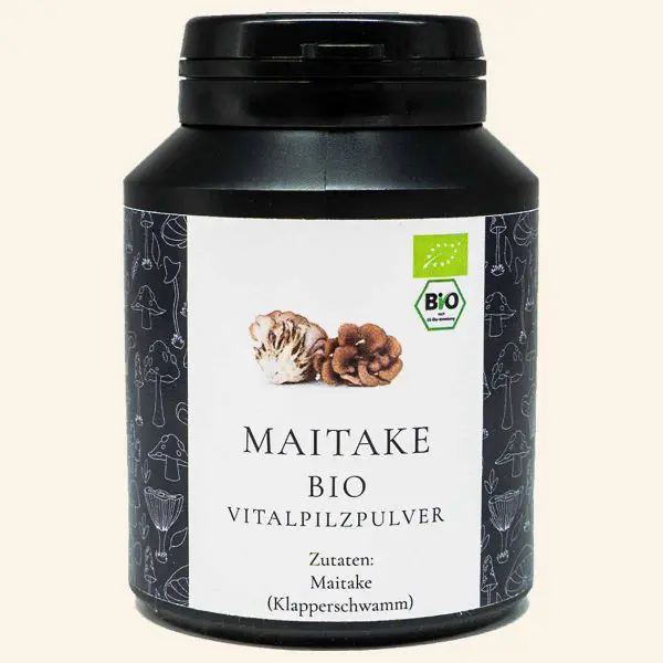 Vitalpilz Maitake BIO - 60 Vitalpilz Pulver Kapseln