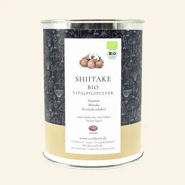 Shiitake - Vitalpilz Bio Pulver