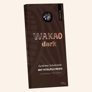 HAWLIK Zartbitter Schokolade mit Reishi Extrakt
